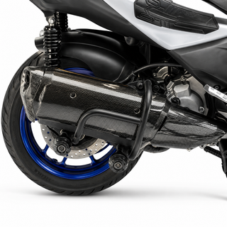 کاور اگزوز کربن YAMAHA Xmax ساخت تایلند اصل کد ۲۰۰۷۶۱
