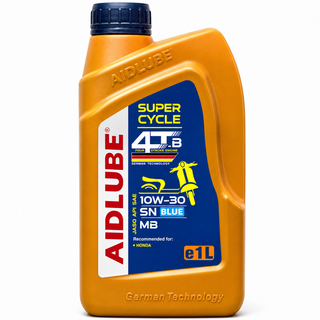 روغن موتور ایدلوب AIDLUBE 10W30 SN مخصوص موتورهای اسکوتر فول سنتتیک تحت لیسانس ایدلوب آلمان اصل کد ۲۰۱۳۸۷