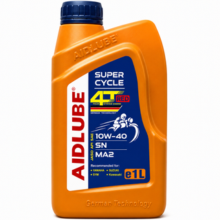 روغن موتور ایدلوب AIDLUBE 10W40 SN مخصوص موتورهای دنده ای نیمه سنتتیک تحت لیسانس ایدلوب آلمان اصل کد ۲۰۱۳۸۳