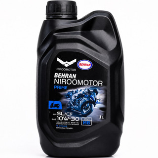 روغن موتور سیکلت بهران مخصوص موتورهای طرح اسکوتر NIRO MOTOR OIL / 10W30 MB / اصل کد 200528
