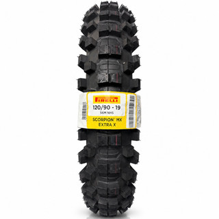 لاستیک پیرلی کراسی 120/90/19 ساخت اندونزی اصل اسکورپیون ام ایکس اکسترا ایکس PIRELLI SCORPION MX EXTRA X مخصوص موتور های 400 سی سی به بالا کد 201446