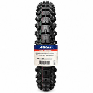 لاستیک میتاس کراس چرخ جلو سایز 90/100/21 مدیوم به هارد / ساخت کشور هند اصل کد 200577