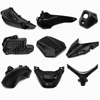 ست فلاپ کربن 9 تیکه HONDA ADV 160 اصل