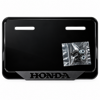 قاب پلاک اسپرت موتورسیکلت رنگ مشکی / مناسب تمام موتورهای برند HONDA کد 202244